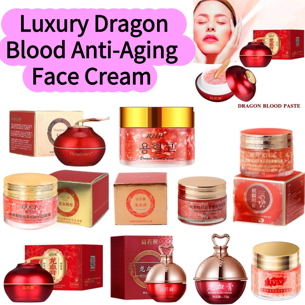 Luxury Skincare Anti Aging - Krim Wajah Anti-Penuaan Mewah Dragon Blood