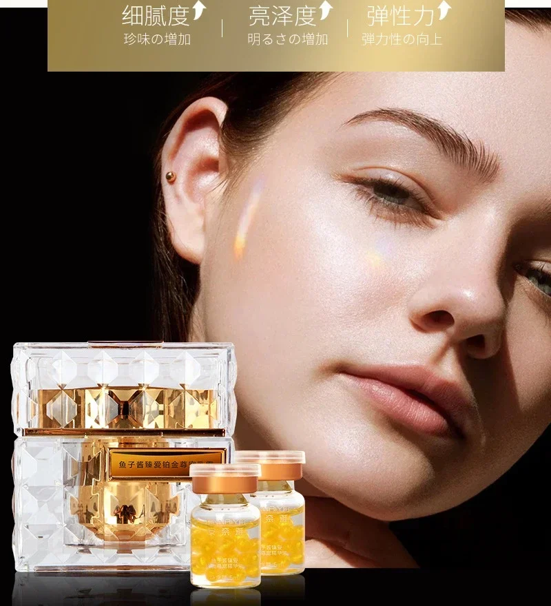 Luxury Skincare Anti Aging - Set Perawatan Kaviar Mewah Langka Platinum