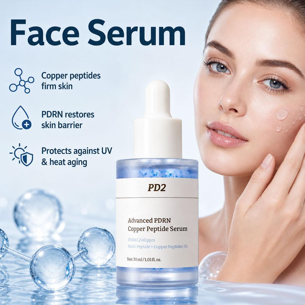 Peptide Complex Serum - Serum Peptida Tembaga PDRN Lanjutan 30ml