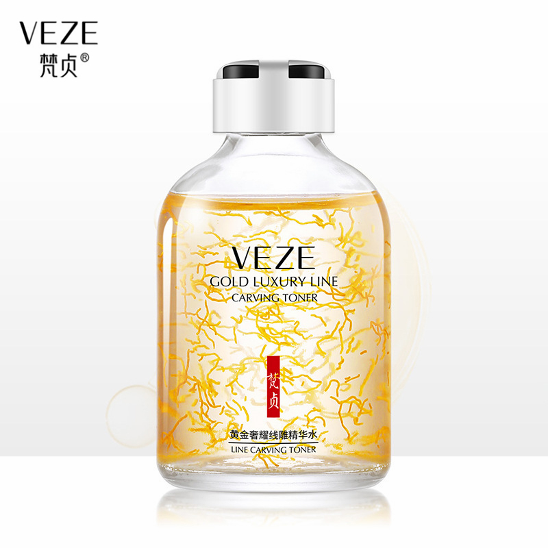 Luxury Skincare Anti Aging - 24K Emas Line Ukiran Toner Pelembab