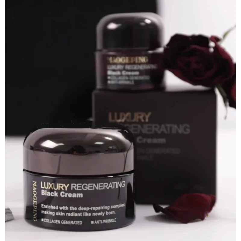 Luxury Skincare Anti Aging - MAOGEPING LUXURY REGENERATING Krim Hitam Anti-penuaan
