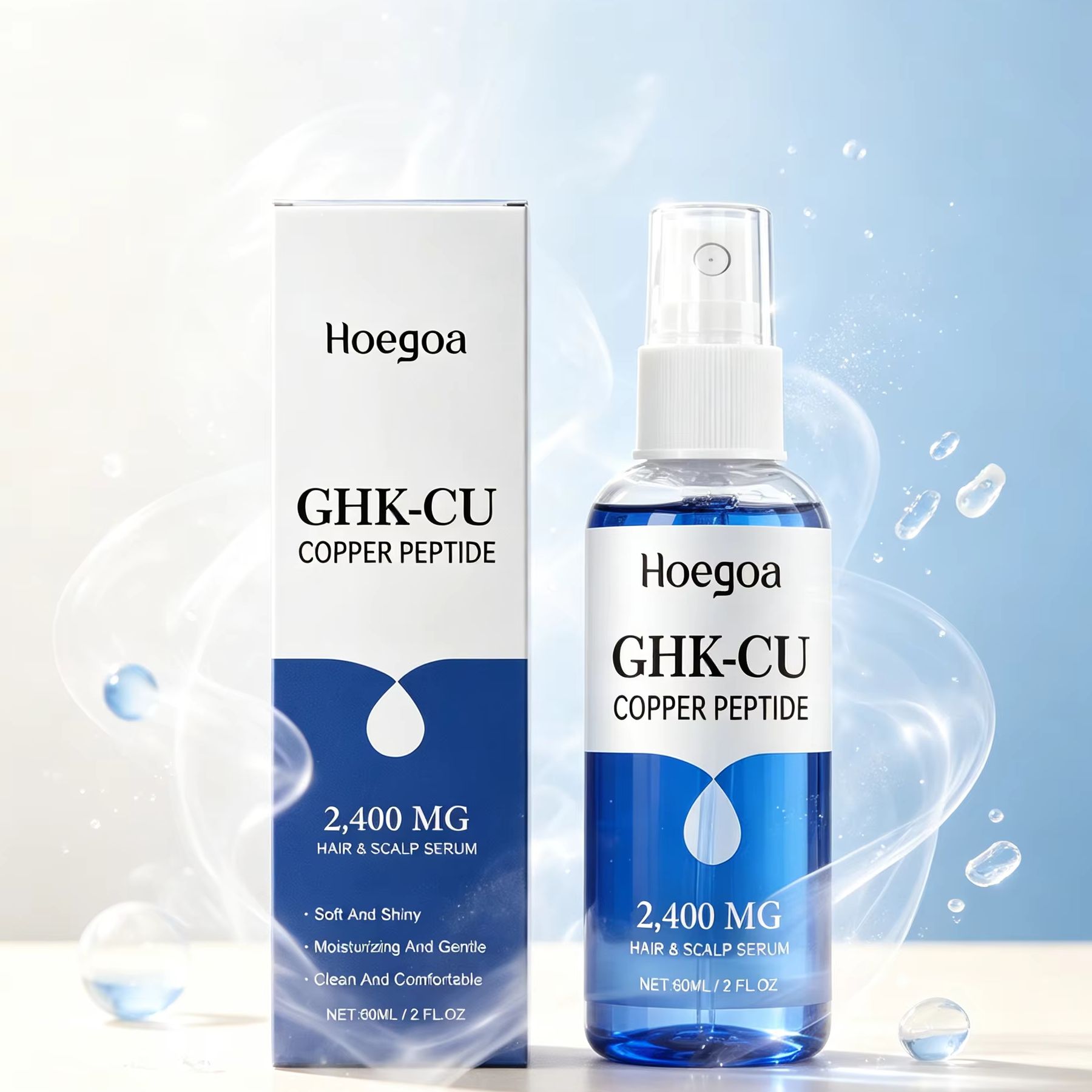 Semprotan Pertumbuhan Rambut H - Peptide Complex Serum ulasan dan harga