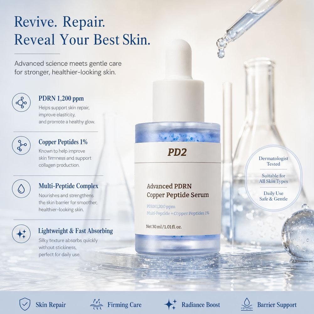 Serum Peptida Tembaga PDRN Lan - Peptide Complex Serum ulasan dan harga