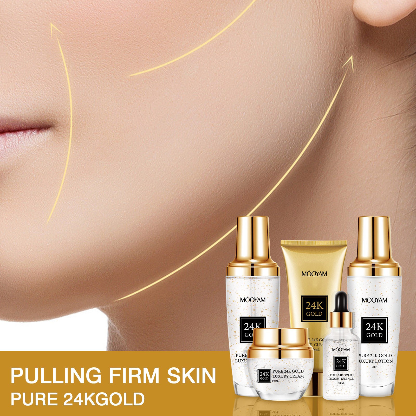 Perawatan Kulit 24K Gold LUXUR - Luxury Skincare Anti Aging ulasan dan harga