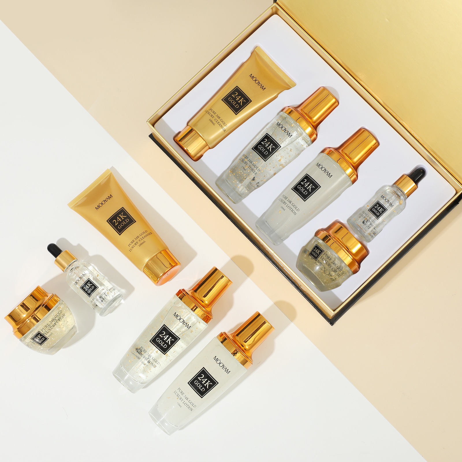 Perawatan Kulit 24K Gold LUXUR - Luxury Skincare Anti Aging ulasan dan harga