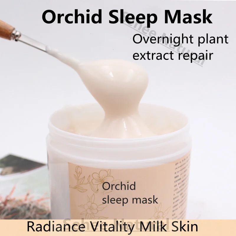 Masker Wajah Tidur Anggrek Mew - Luxury Skincare Anti Aging ulasan dan harga
