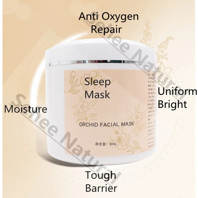Masker Wajah Tidur Anggrek Mew - Luxury Skincare Anti Aging ulasan dan harga